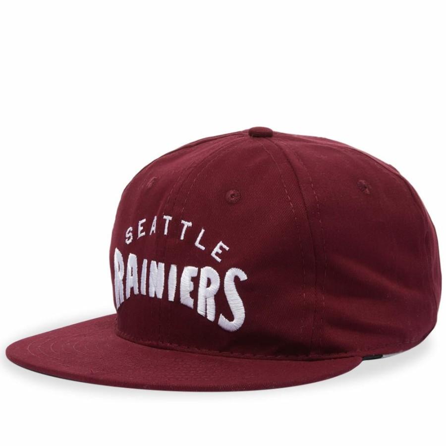 Caps * | Ebbets Field Flannels Seattle Rainiers Cotton Ballcap