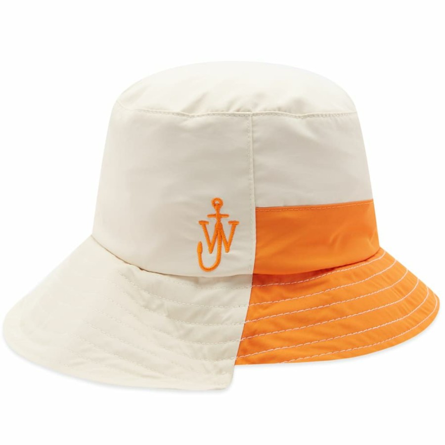 Bucket Hats * | Jw Anderson Asymmetric Bucket Hat