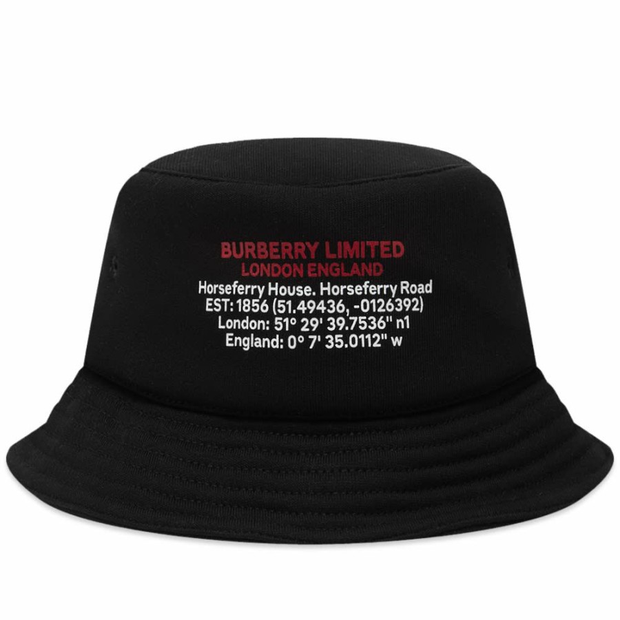 Bucket Hats * | Burberry Horseferry Logo Bucket Hat