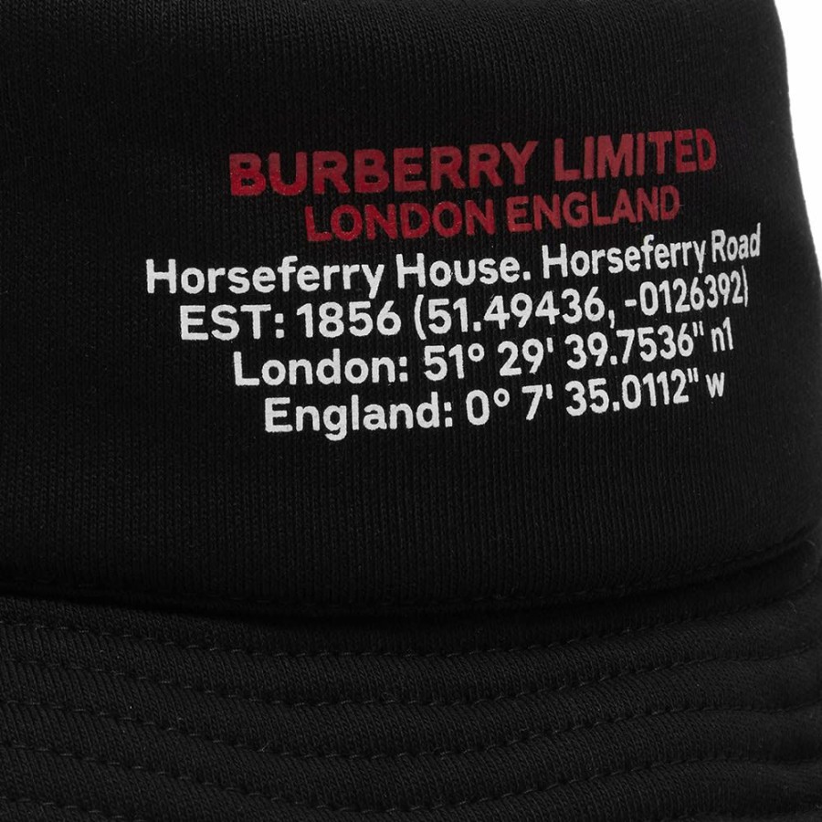 Bucket Hats * | Burberry Horseferry Logo Bucket Hat