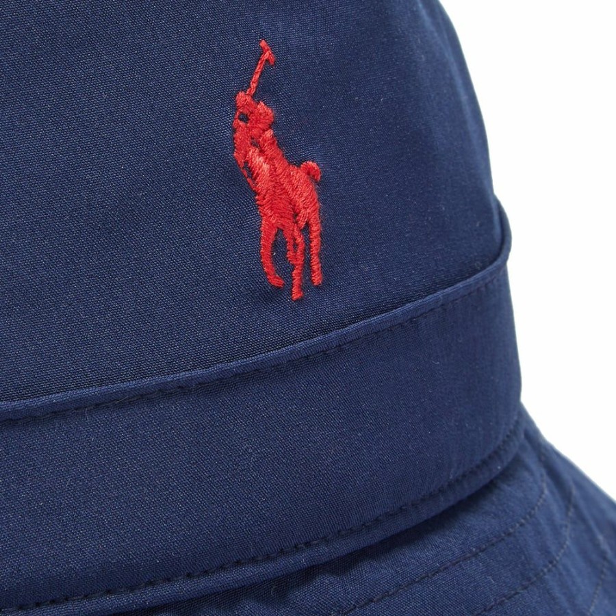 Bucket Hats * | Polo Ralph Lauren Fleece Bucket Hat