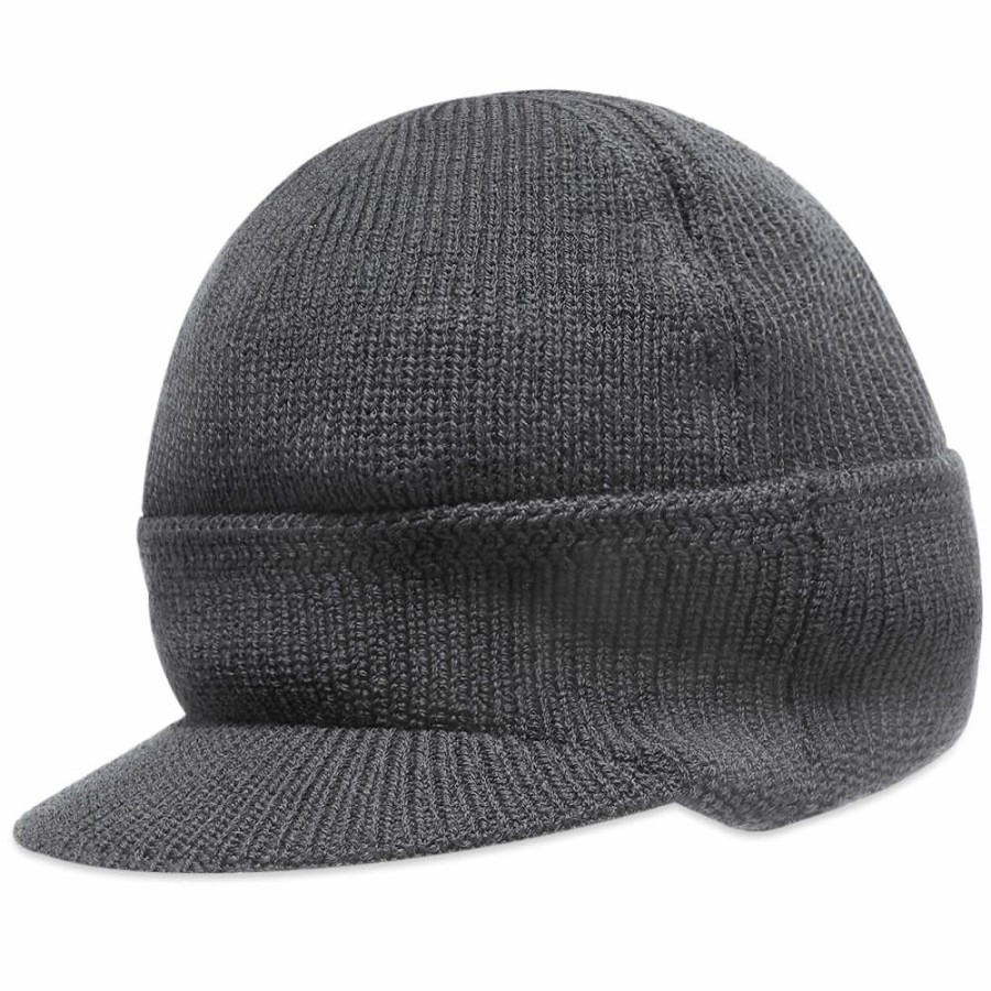 Beanies * | Visvim Sport Visor Knit Beanie