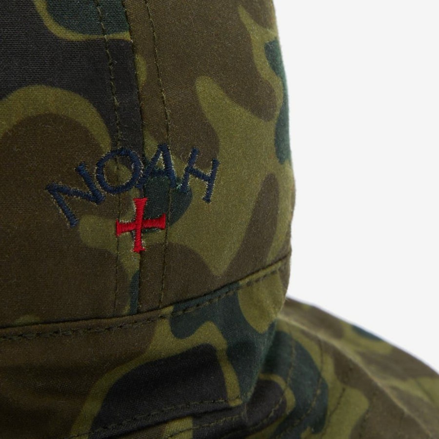 Caps * | Barbour X Noah Camo Sports Hat