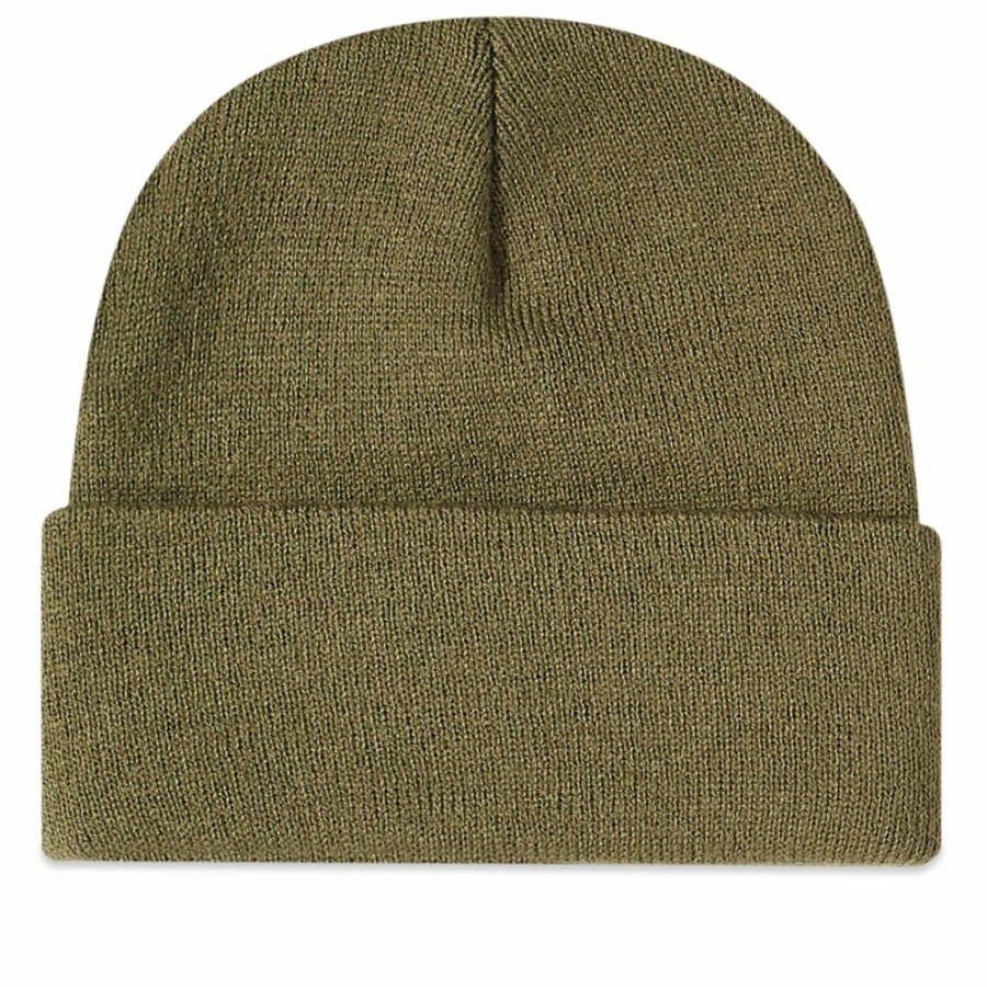 Beanies * | Save Khaki Knit Watch Cap