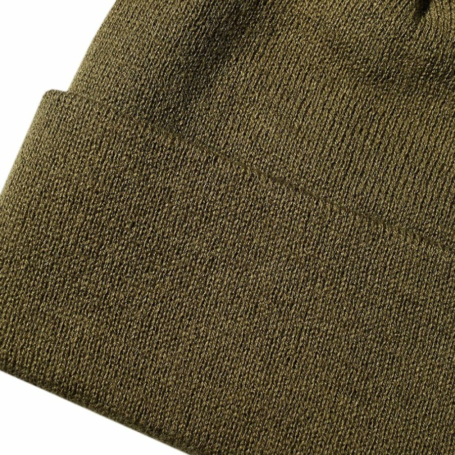 Beanies * | Save Khaki Knit Watch Cap