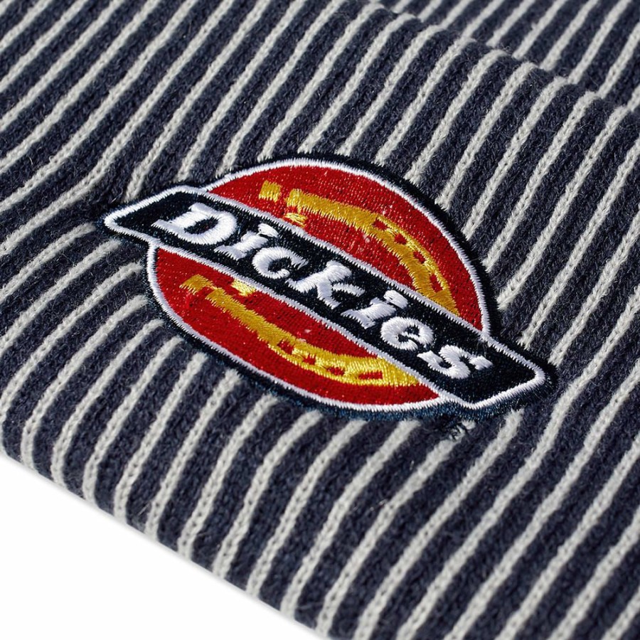 Beanies * | Dickies X New York Sunshine Flip Up Stripe Beanie