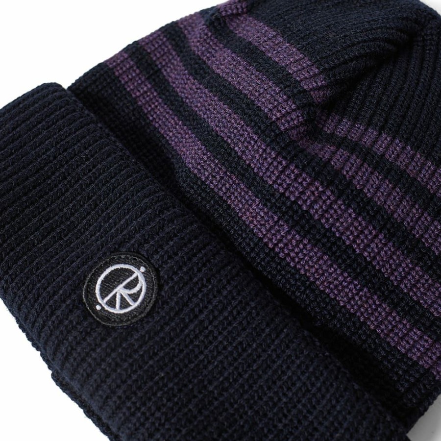 Beanies * | Polar Skate Co. Stripe Merino Beanie