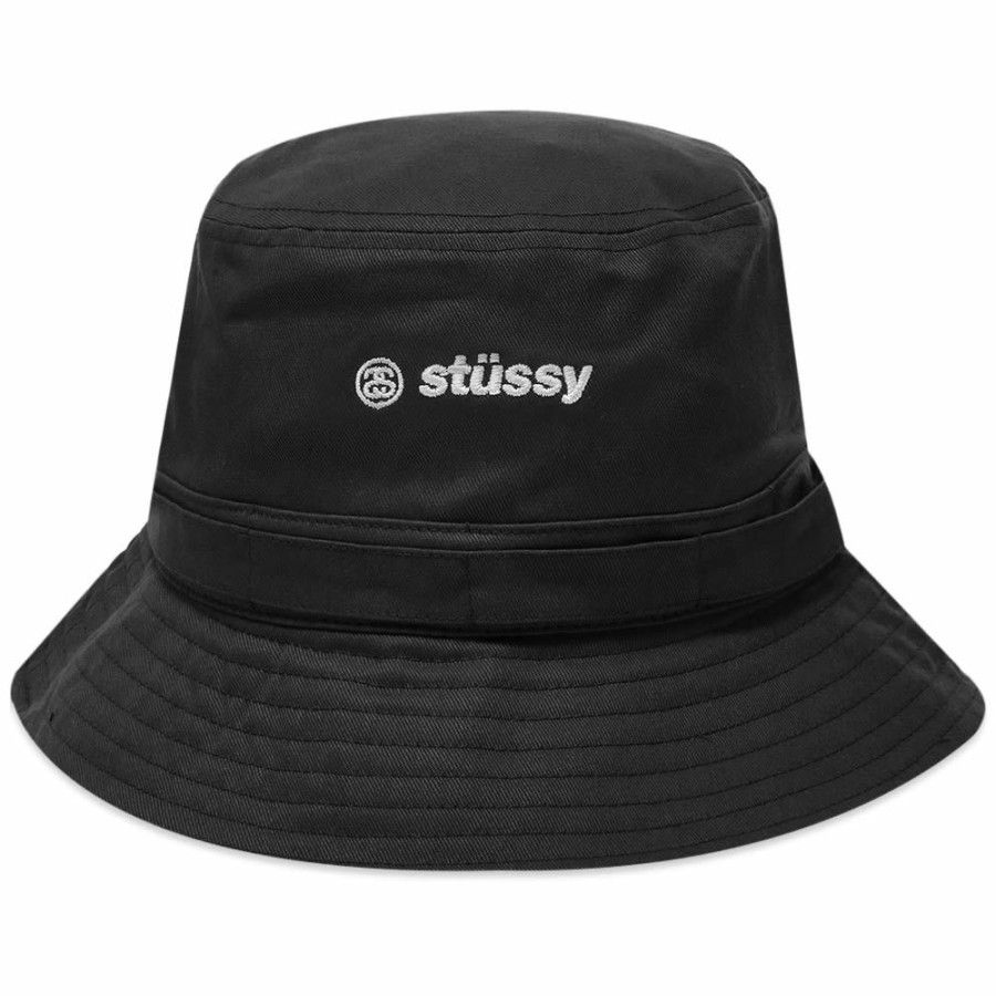 Bucket Hats * | Stussy Twill Lock Up Boonie