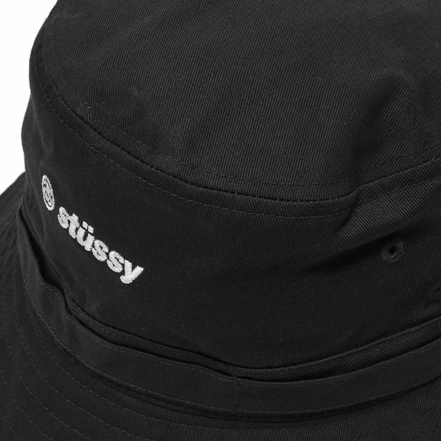 Bucket Hats * | Stussy Twill Lock Up Boonie