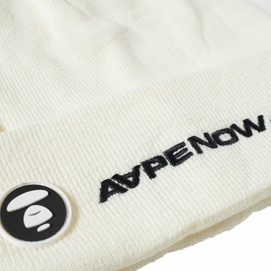 Beanies * | Aape By A Bathing Ape Aape Logo Beanie