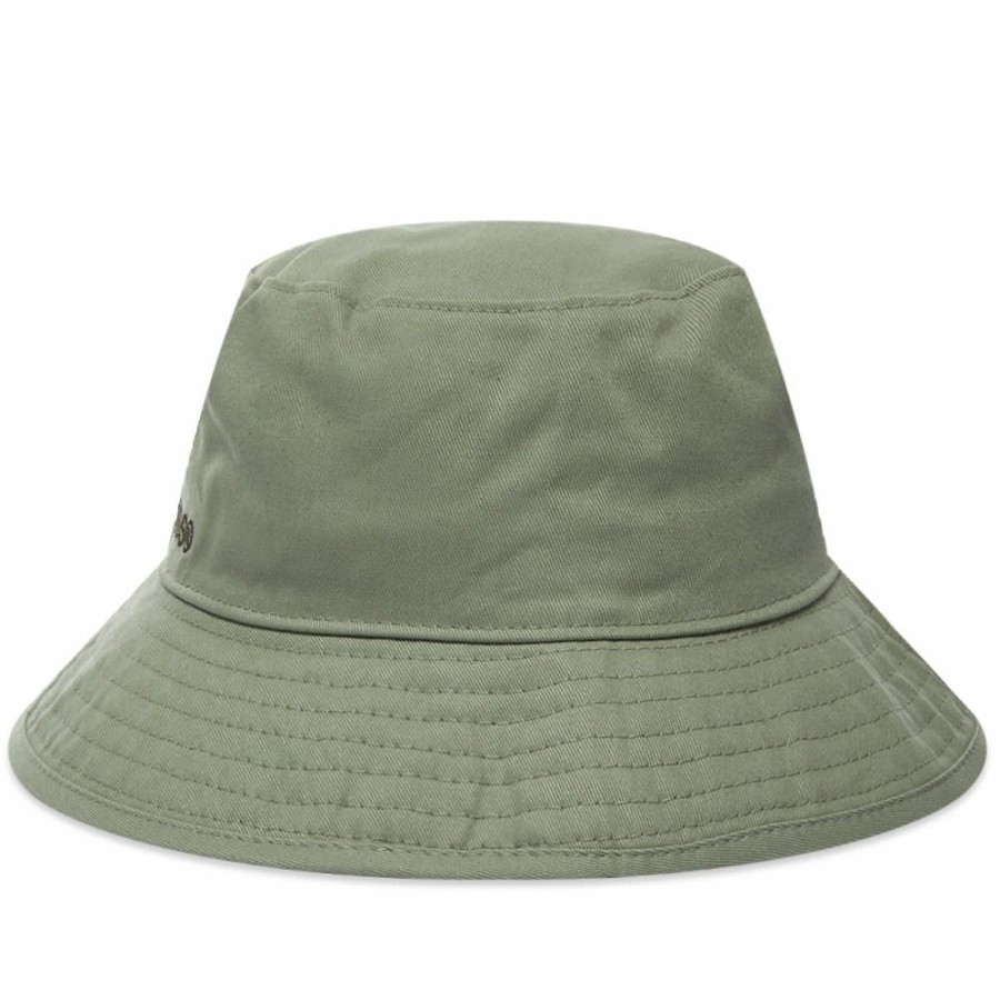 Bucket Hats * | Acne Studios Brimmo Twill Logo Bucket Hat