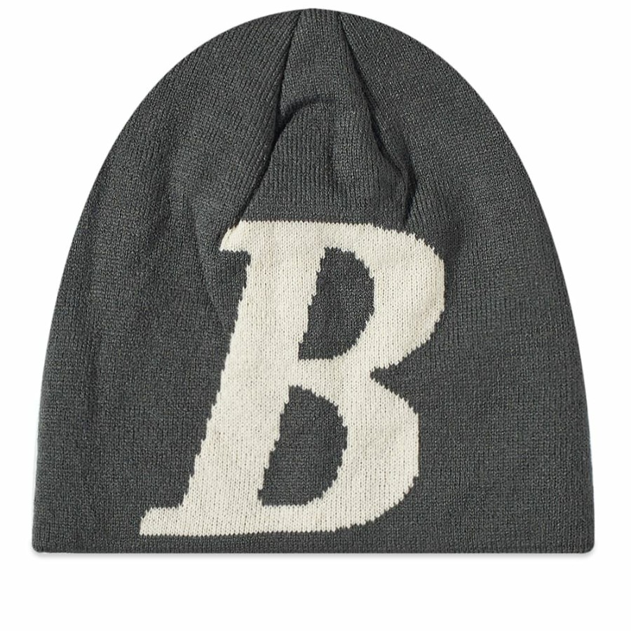 Beanies * | Bricks & Wood B Logo Skully Beanie