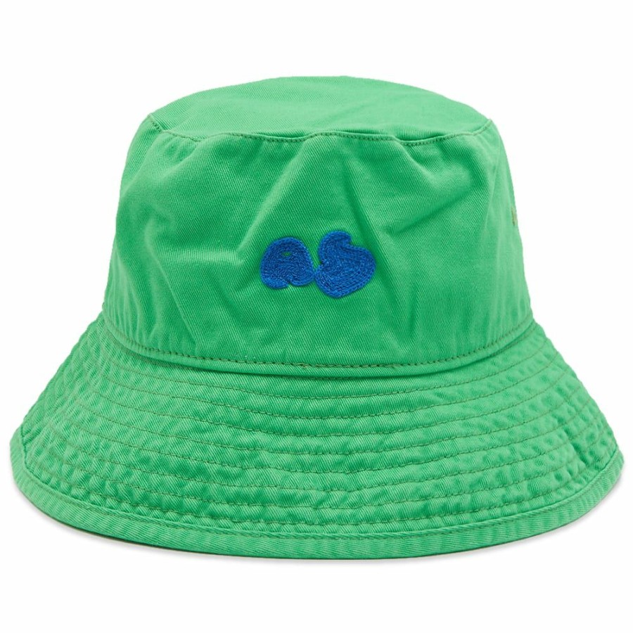 Bucket Hats * | Acne Studios Brimmo Bubble Logo Bucket Hat