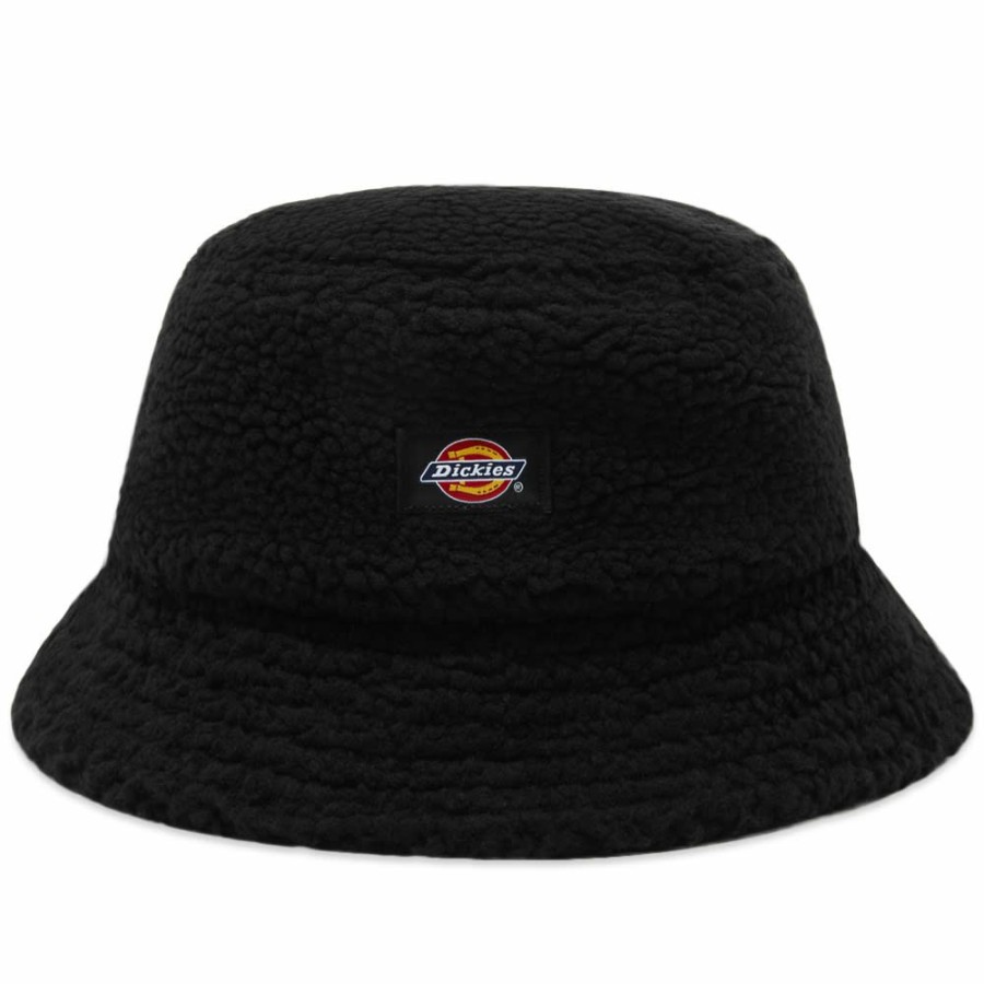 Bucket Hats * | Dickies Red Chute Sherpa Fleece Bucket Hat