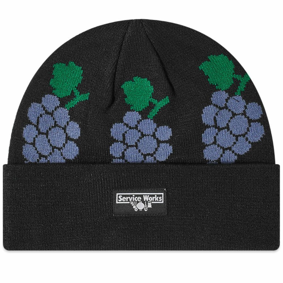 Beanies * | Service Works Grape Beanie