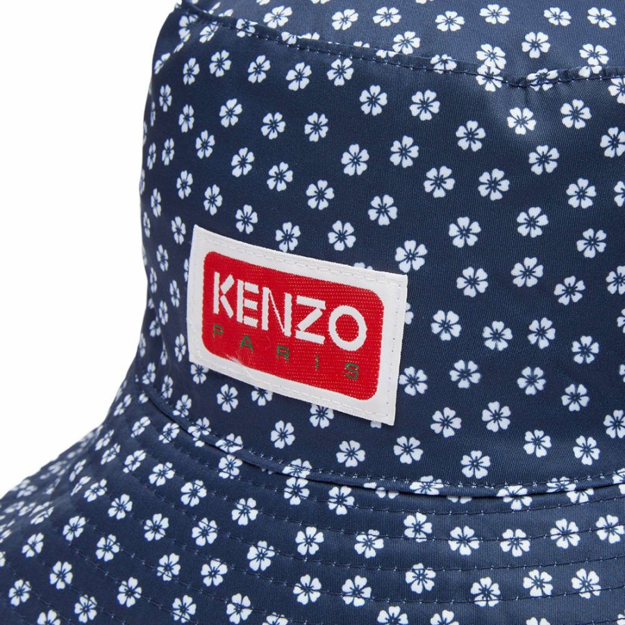 Bucket Hats * | Kenzo Paris Kenzo Reversible Bucket Hat