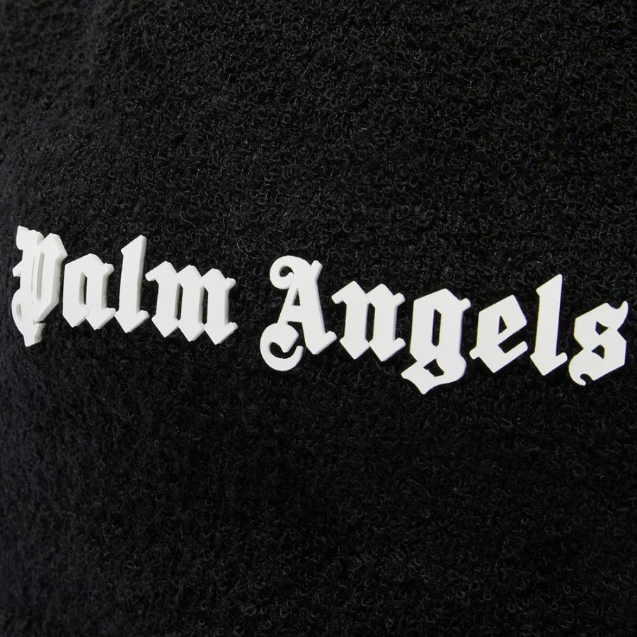 Bucket Hats * | Palm Angels Boucle Logo Bucket Hat