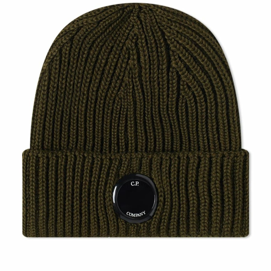 Beanies * | C.P. Company Lens Beanie