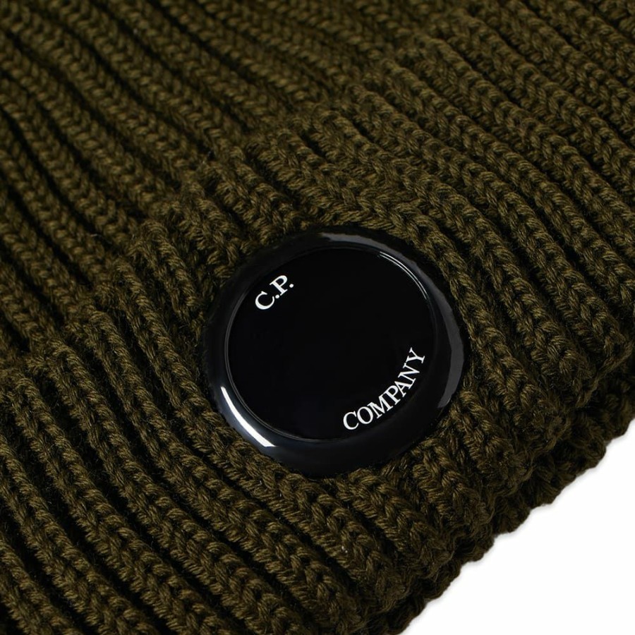 Beanies * | C.P. Company Lens Beanie