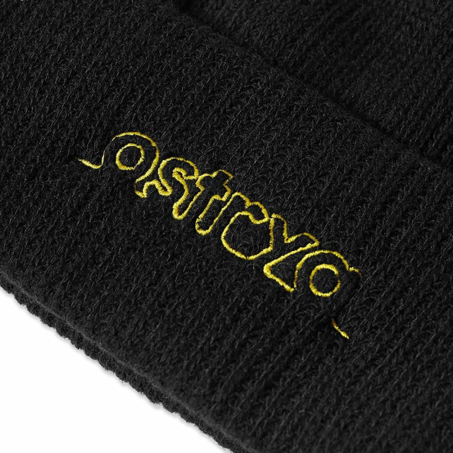 Beanies * | Ostrya Script Recycled Cashmere Beanie