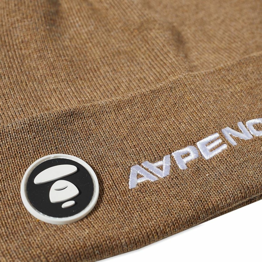 Beanies * | Aape By A Bathing Ape Aape Logo Beanie