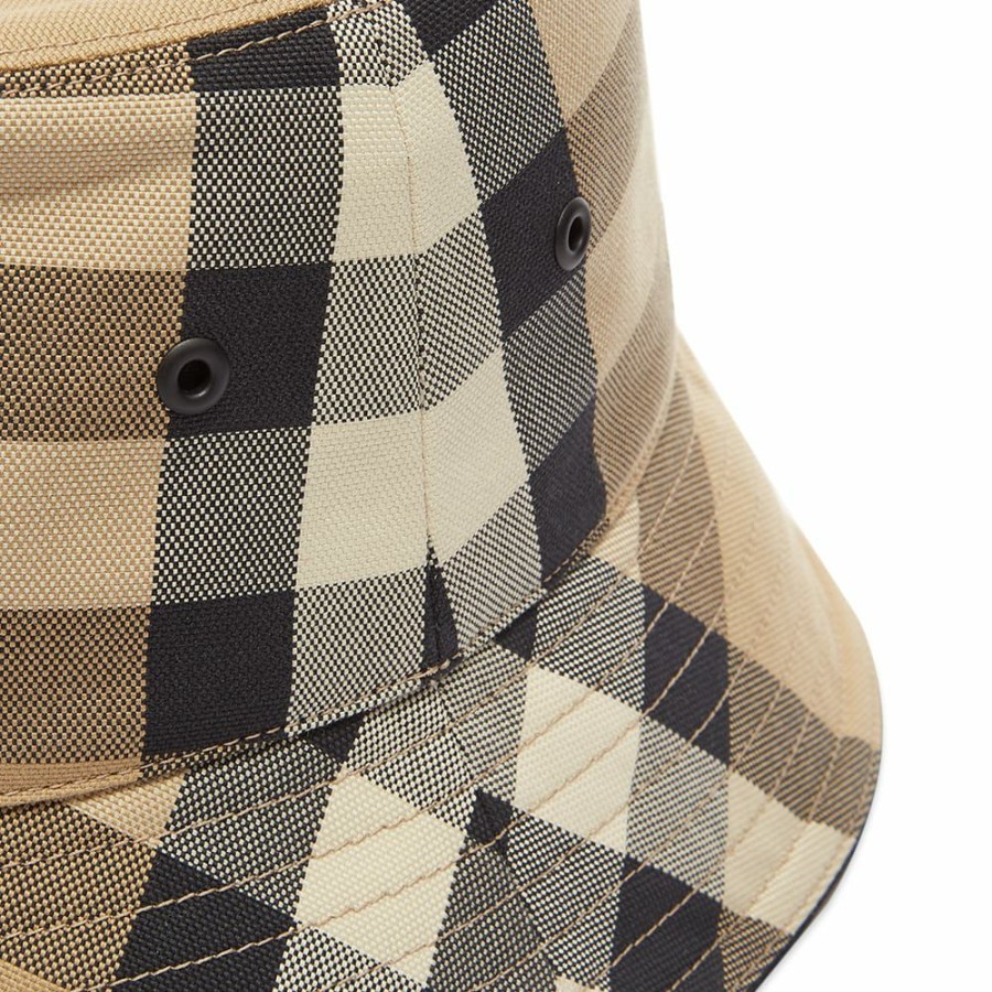 Bucket Hats * | Burberry Giant Check Bucket Hat