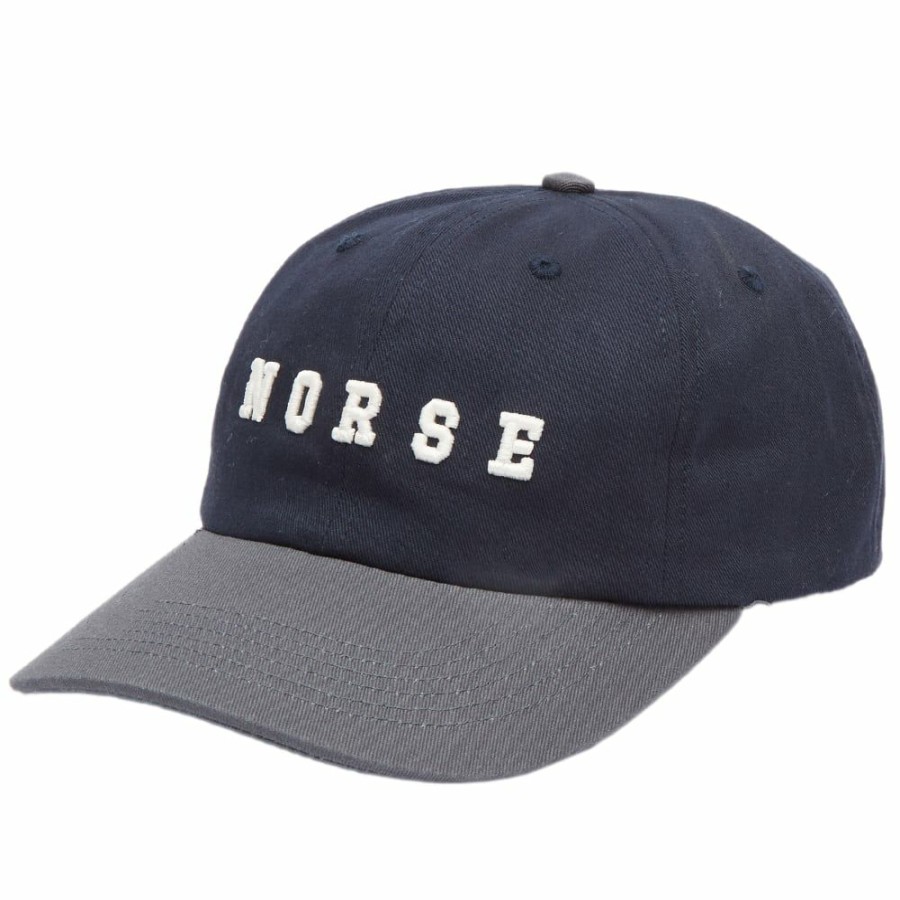 Caps * | Norse Projects Varsity Logo Twill Cap