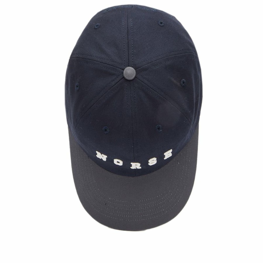 Caps * | Norse Projects Varsity Logo Twill Cap