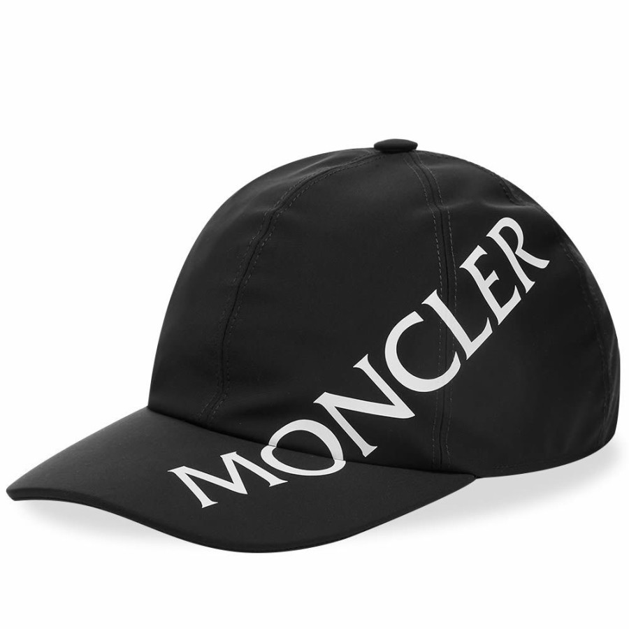 Caps * | Moncler Side Logo Baseball Cap