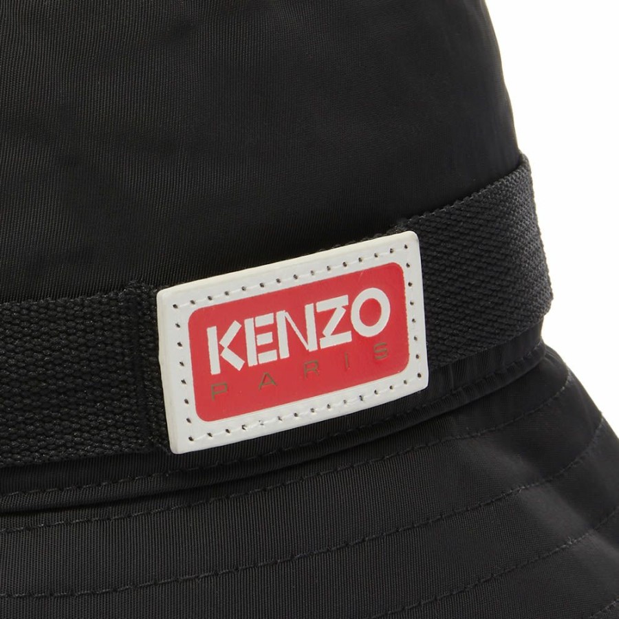 Bucket Hats * | Kenzo Patch Logo Bucket Hat