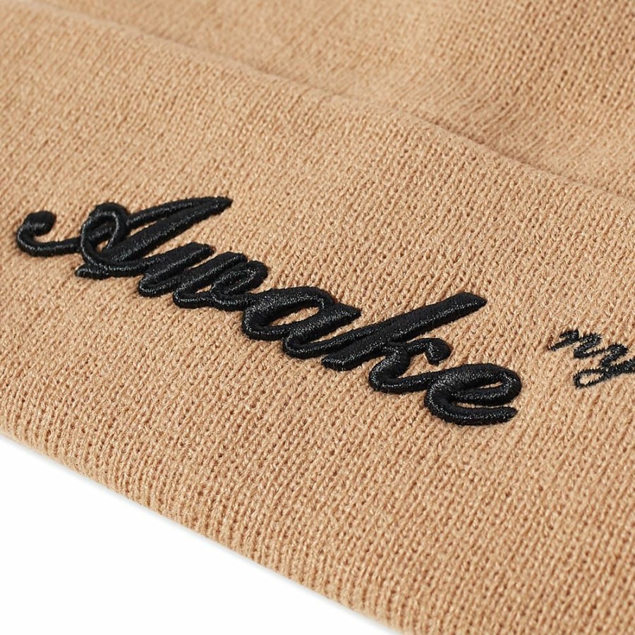 Beanies * | Awake Ny Script Logo Beanie