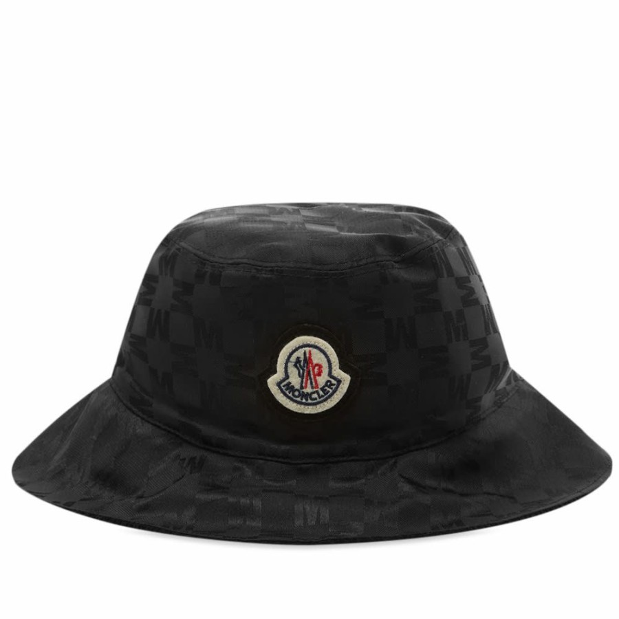 Bucket Hats * | Moncler Cord Bucket Hat