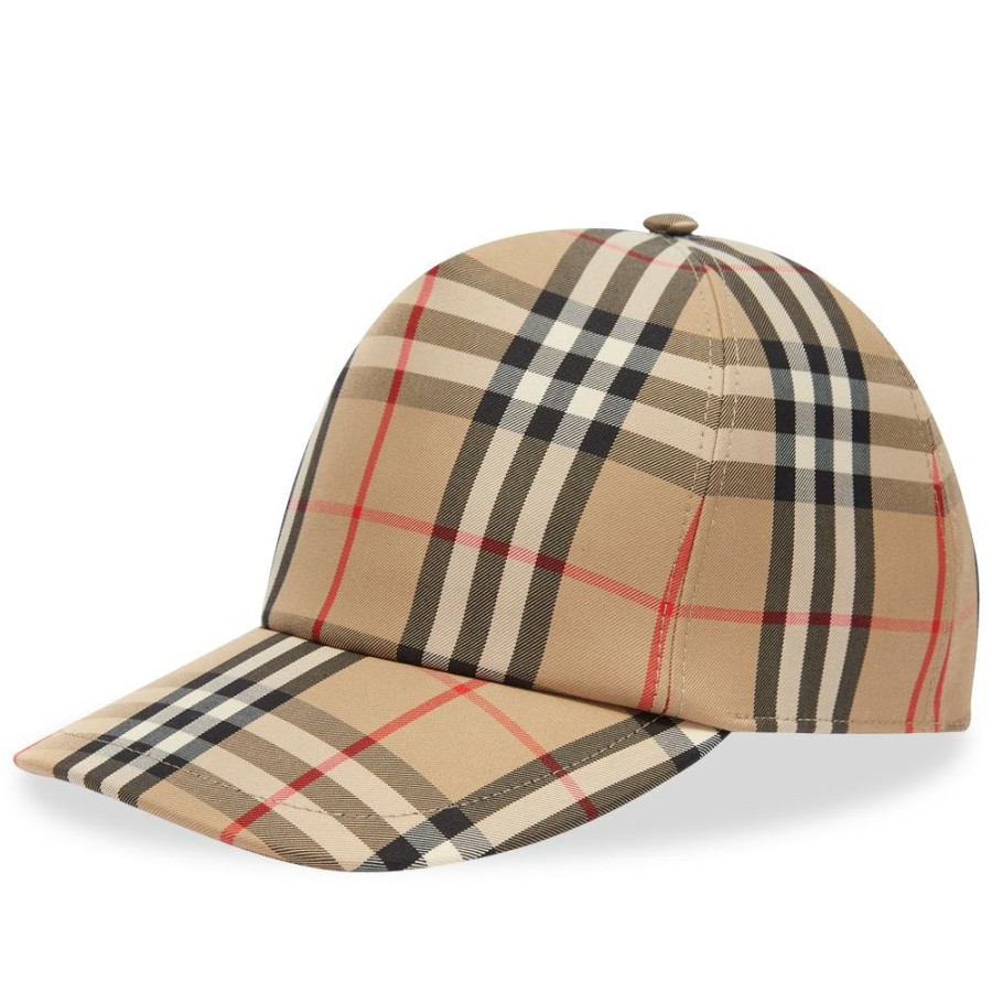 Caps * | Burberry Checked Cap