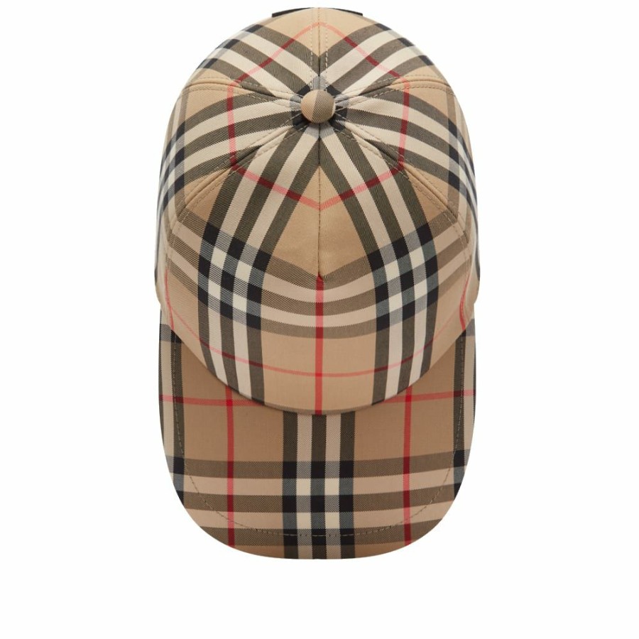 Caps * | Burberry Checked Cap