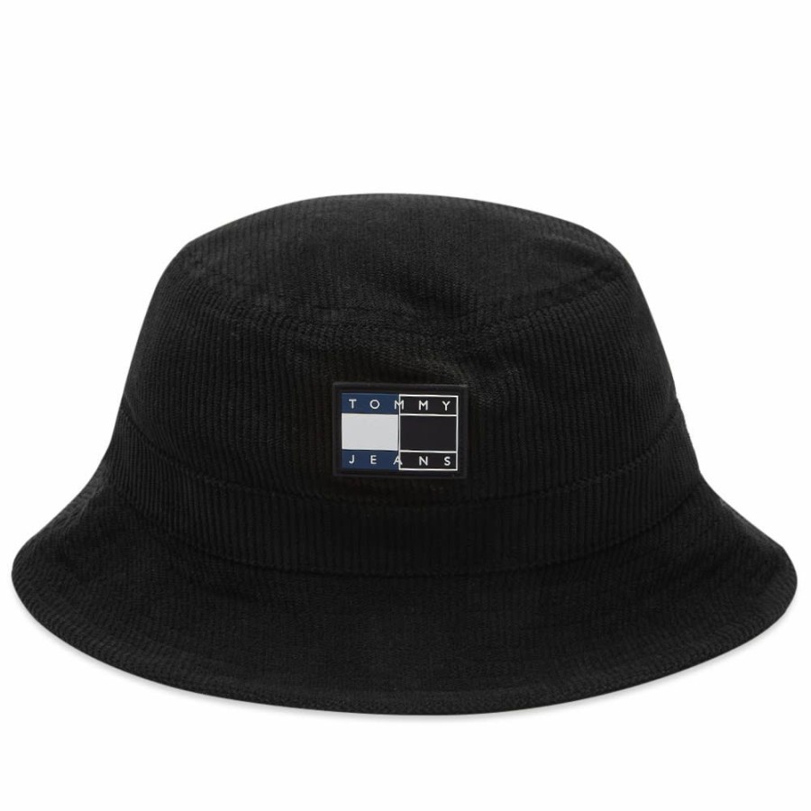 Bucket Hats * | Tommy Jeans Split Logo Bucket Hat