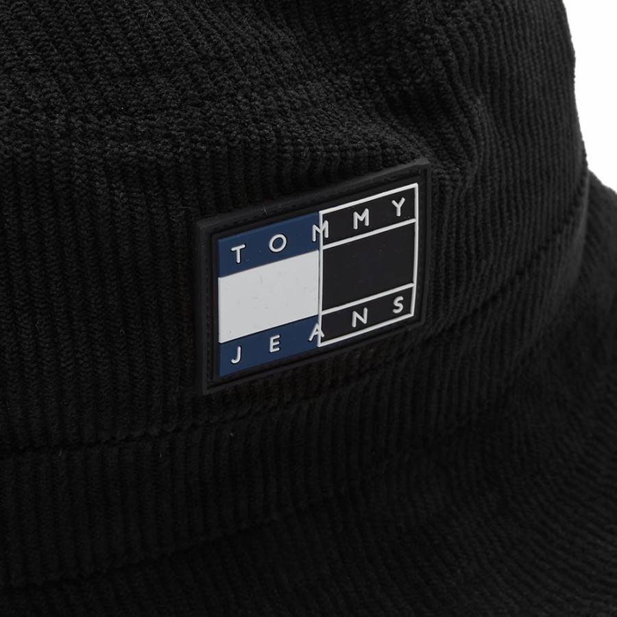 Bucket Hats * | Tommy Jeans Split Logo Bucket Hat