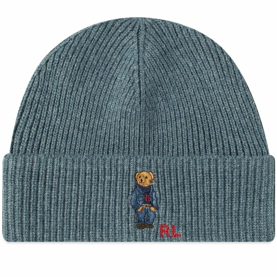 Beanies * | Polo Ralph Lauren Winter Bear Beanie