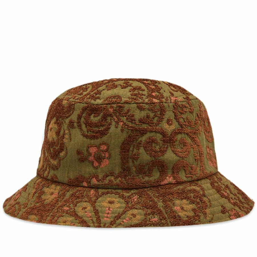 Bucket Hats * | Bricks & Wood Damask Bucket Hat