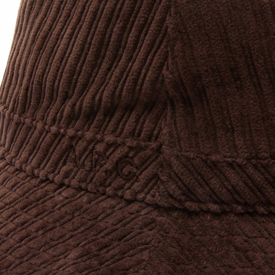 Bucket Hats * | A.P.C. Mark Corduroy Bucket Hat