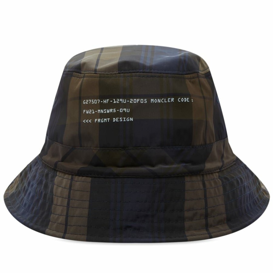 Bucket Hats * | Moncler Genius 7 Moncler Frgmt Hiroshi Fujiwara Reversible