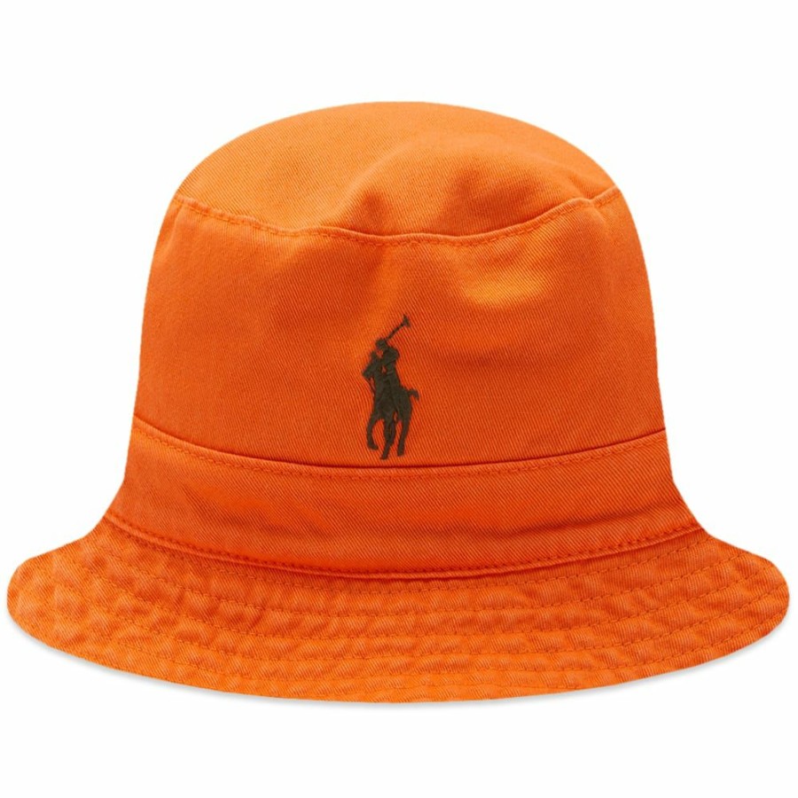 Bucket Hats * | Polo Ralph Lauren Reversible Bucket Hat