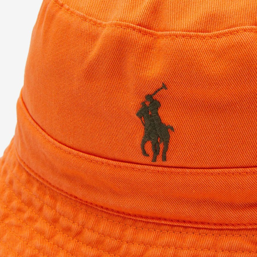 Bucket Hats * | Polo Ralph Lauren Reversible Bucket Hat