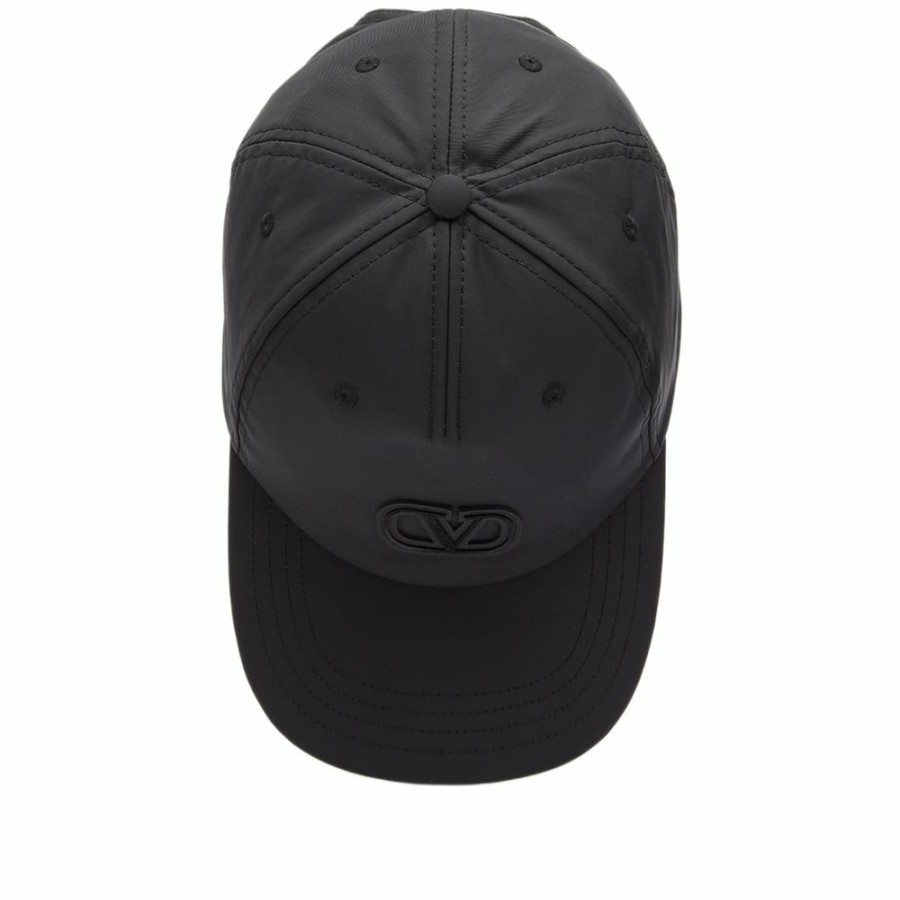 Caps * | Valentino V Logo Baseball Cap