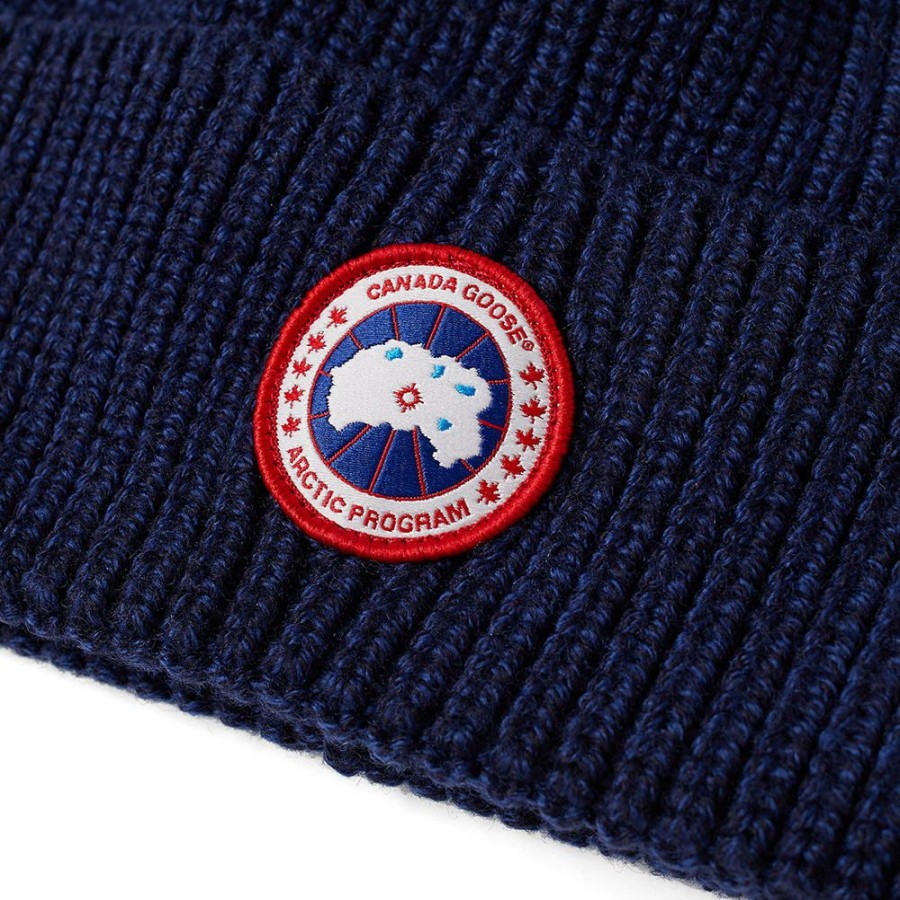 Beanies * | Canada Goose Arctic Disc Rib Toque Beanie