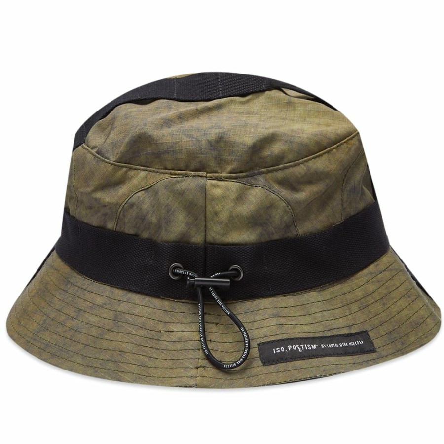 Bucket Hats * | Tobias Birk Nielsen Canvas Band Bucket Hat