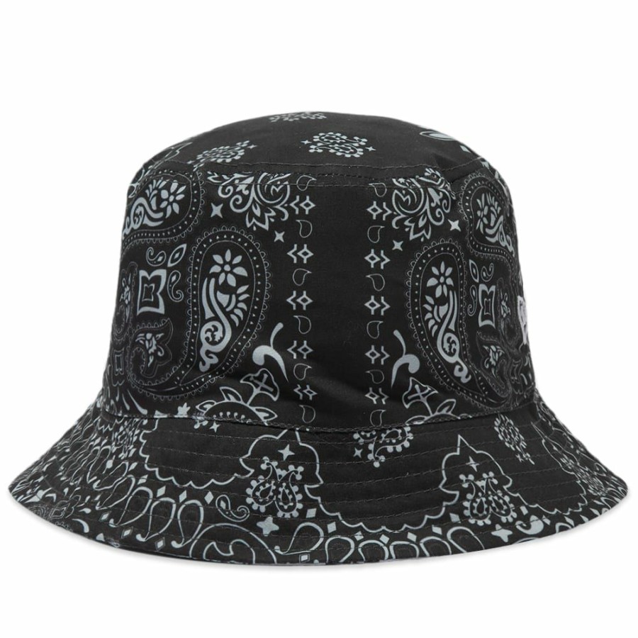 Bucket Hats * | New Era Sam Reversible Paisley Bucket Hat