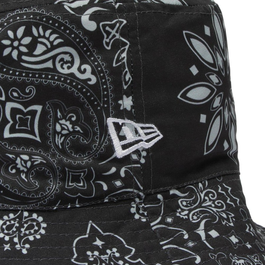 Bucket Hats * | New Era Sam Reversible Paisley Bucket Hat