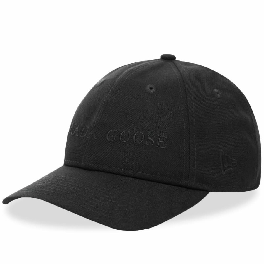 Caps * | Canada Goose Wordmark Adjustable Cap