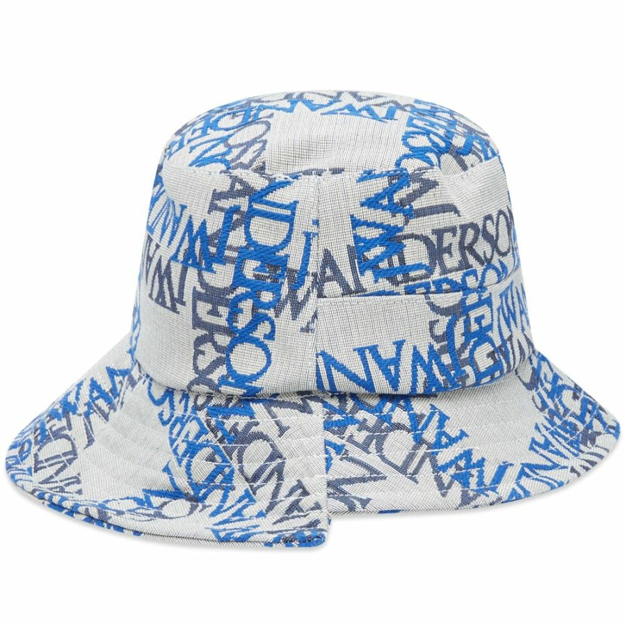 Bucket Hats * | Jw Anderson Asymmetric Bucket Hat