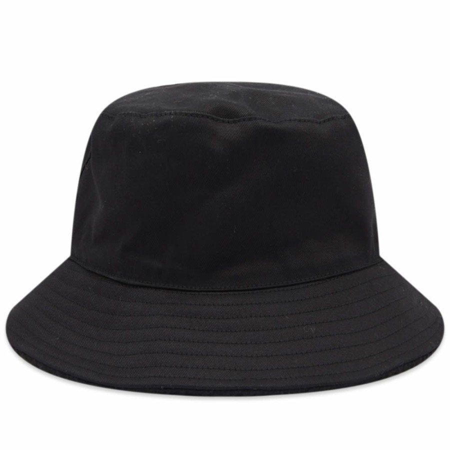 Bucket Hats * | Paul Smith Reversible Shearling Bucket Hat